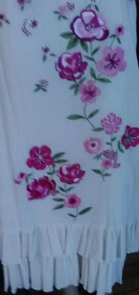 Clio Spring Floral Ruffle Skirt - Picture 2 of 4